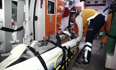 RÖMORKTAN DÜŞEREK AĞIR YARALANDI