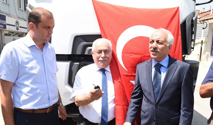 OSMANCIK ÇÖP TRANSFER ARACINA KAVUŞTU