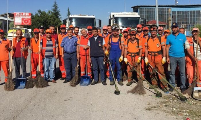 SANAYİ SİTESİNDE KAPSAMLI TEMİZLİK