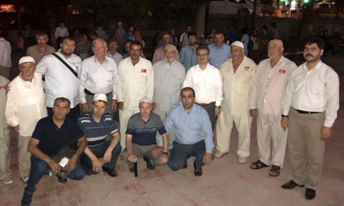 KARGILI HACI ADAYLARI UĞURLAND