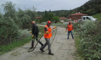 ÇALKIŞLA KÖYÜNDE TEMİZLİK YAPILDI