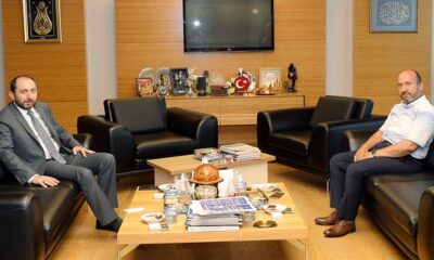 EROL KAVUNCU’DAN REKTÖR’E ZİYARET