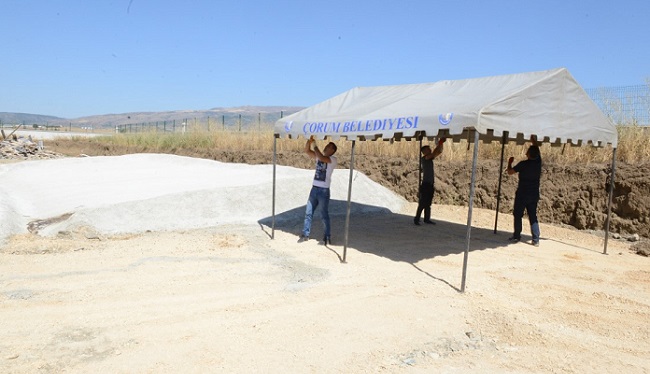 KURBAN KESİM YERLERİ HAZIRLIKLARI BAŞLADI