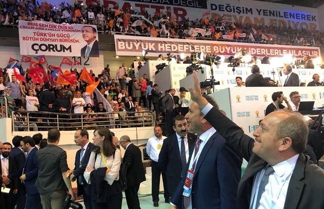 KONGREYE ÇORUM DAMGASINI VURDU