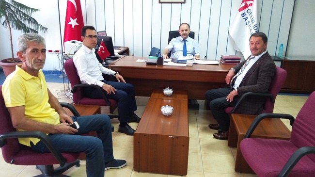 ŞOFÖRLER ODASINDAN VERGİ DAİRESİNE ZİYARET