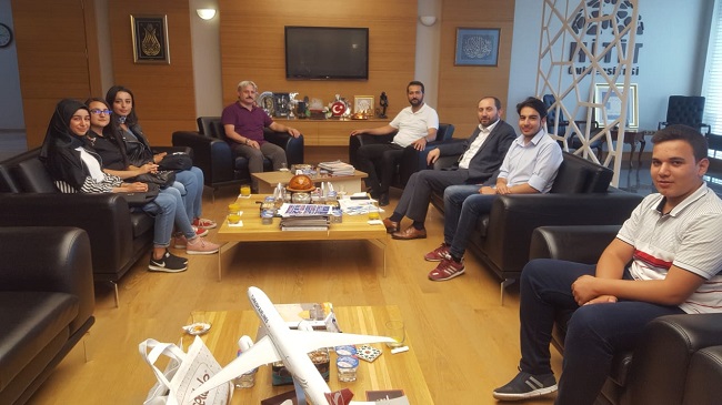 NFK ÖĞRENCİLERİNDEN ALKAN’A ZİYARET