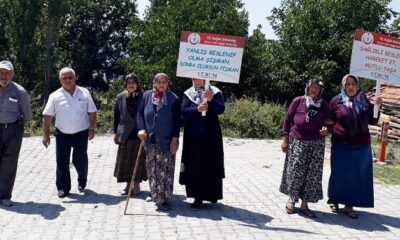 KÖY SAKİNLERİ SAĞLIK İÇİN YÜRÜDÜ
