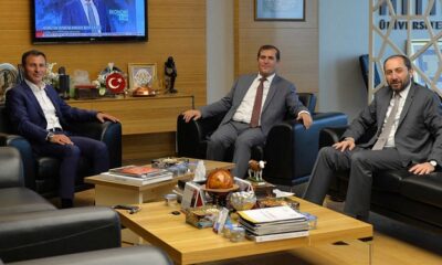 TİCARET BORSASINDAN REKTÖR’E ZİYARET