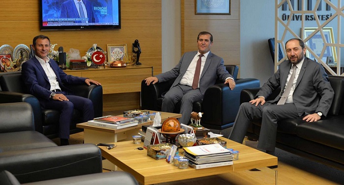 TİCARET BORSASINDAN REKTÖR’E ZİYARET