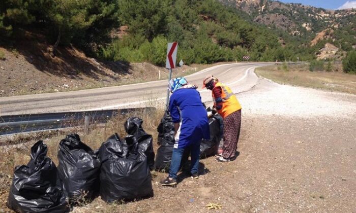 OĞUZLAR BARAJI ÇEVRESİ TEMİZLENDİ