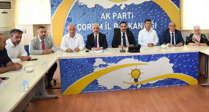 TEŞKİLATLARLA UYUM İÇERİSİNDE ÇALIŞIYORUZ