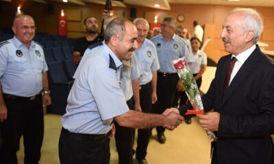 BAŞKAN ZABITA HAFTASINI KUTLADI