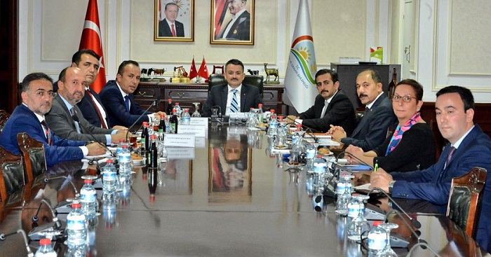 ÇORUM’A DESTEKLERİN ARTIRILMASINI İSTEDİLER