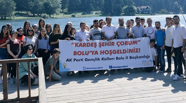 AK GENÇLİK BOLU’DA KAMP YAPTI