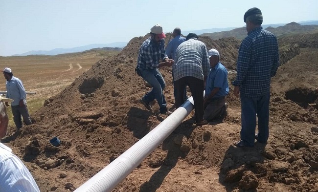 KAVŞUT KÖYÜ İÇME SUYUNA KAVUŞTU