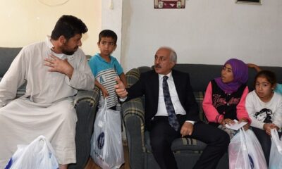 BAŞKAN’DAN IRAKLI AİLEYE ZİYARET