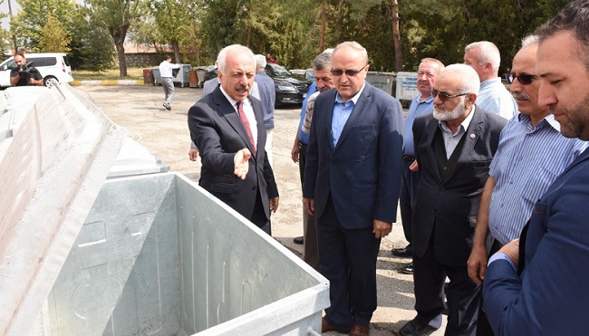 ÇORUM’UN MUHTARLARI TEMİZLİKTEN MEMNUN