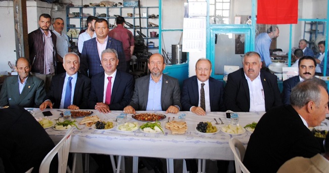 PROTOKOL AHİLİK SOFRASINDA BULUŞTU