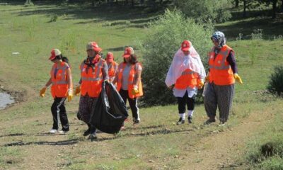 ALACAHÖYÜK VE ÇEVRESİ TEMİZLENDİ