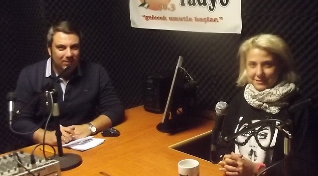 İLKNUR TAŞ UMUT RADYO’NUN KONUĞU OLDU