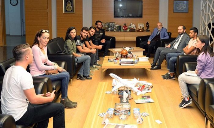 REKTÖR ALKAN’A TEŞEKKÜR ETTİLER