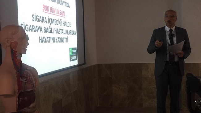 ANNELERE SİGARA VE UYUŞTURUCU ANLATILDI