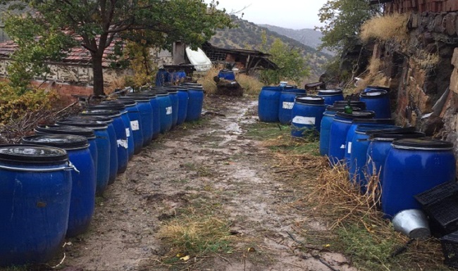 JANDARMADAN KAÇAK İÇKİ OPERASYONU