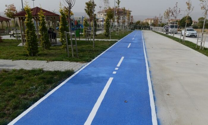 AKKENT MAHALLESİNE BİSİKLET YOLU