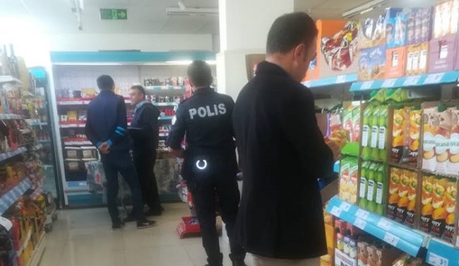 ORTAKÖY ESNAFINA ETİKET DENETİMİ