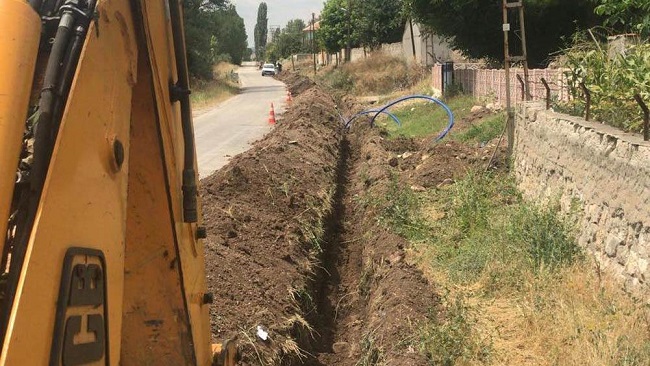 İÇME SUYU ŞEBEKELERİ YENİLENİYOR