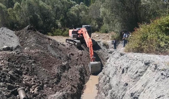 İÇME SUYU ÇALIŞMALARI DEVAM EDİYOR