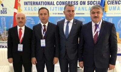 BUHARA’DA ULUSLARARASI KONGREYE KATILDILAR