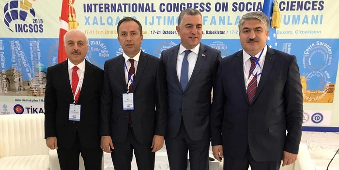 BUHARA’DA ULUSLARARASI KONGREYE KATILDILAR