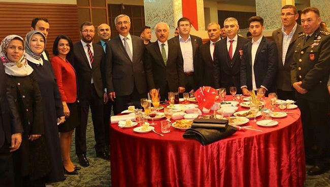 29 EKİM CUMHURİYET RESEPSİYONU DÜZENLENDİ