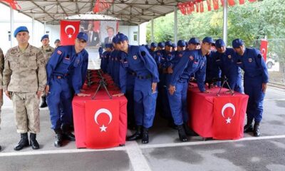KISA DÖNEM ERLER YEMİN ETTİ