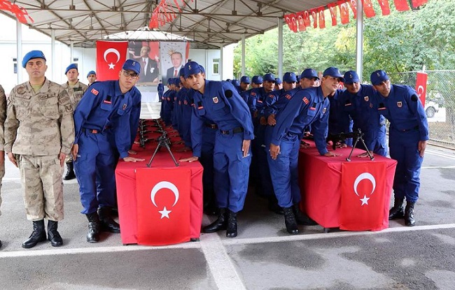 KISA DÖNEM ERLER YEMİN ETTİ