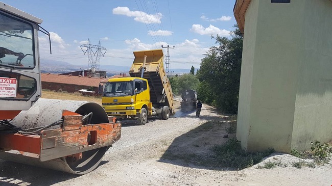 ÇANAKÇI KÖYÜ YOLU ASFALTLANDI