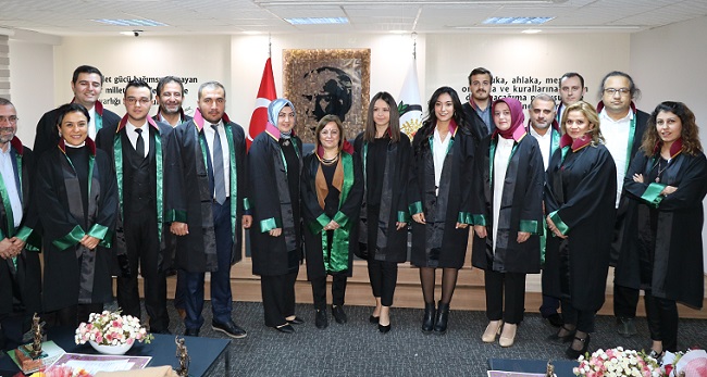 GENÇ AVUKATLARIN RUHSAT SEVİNCİ