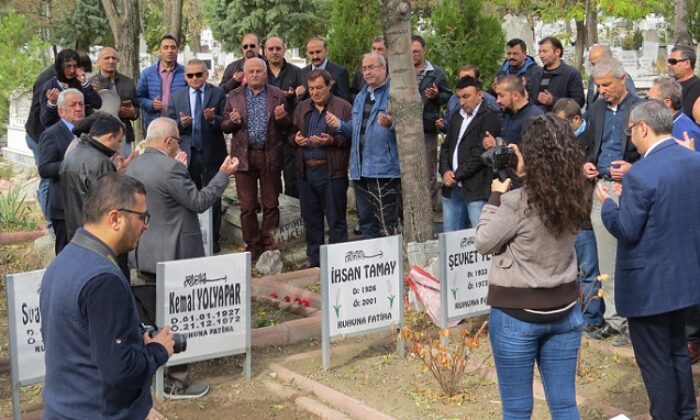 MUSTAFA YOLYAPAR DUALARLA ANILDI