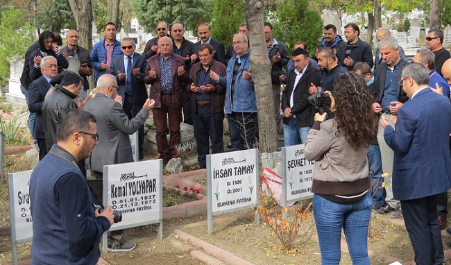 MUSTAFA YOLYAPAR DUALARLA ANILDI