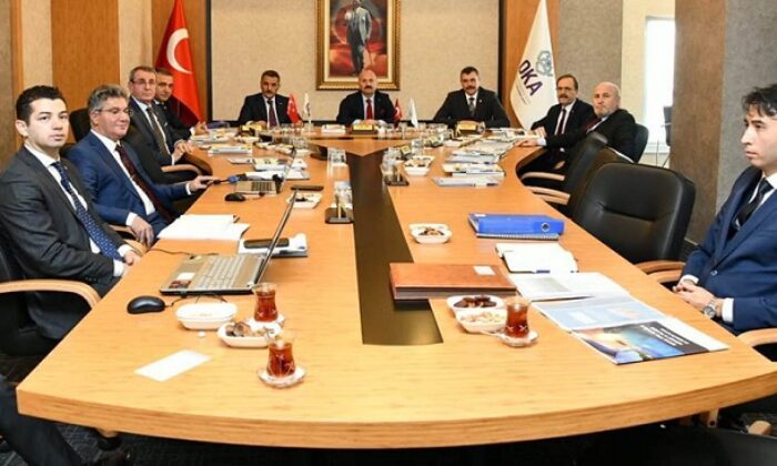 VALİ ÇİFTÇİ OKA TOPLANTISINA KATILDI