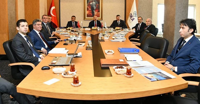 VALİ ÇİFTÇİ OKA TOPLANTISINA KATILDI