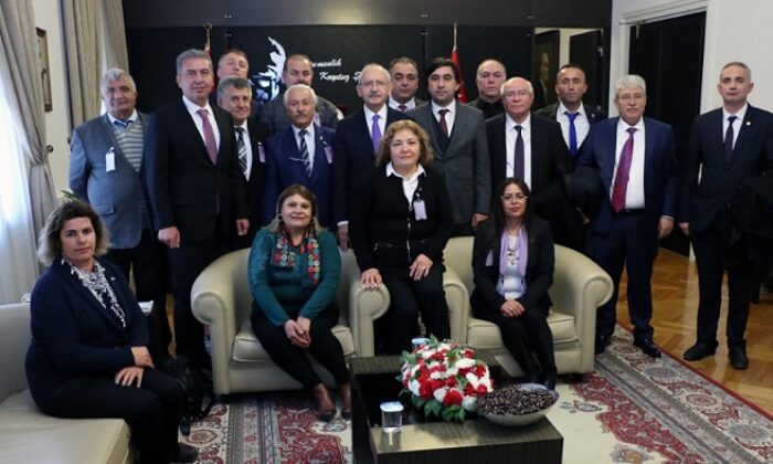 CHP YÖNETİMİ KILIÇDAROĞLU İLE GÖRÜŞTÜ