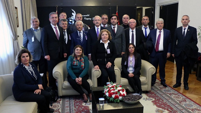 CHP YÖNETİMİ KILIÇDAROĞLU İLE GÖRÜŞTÜ