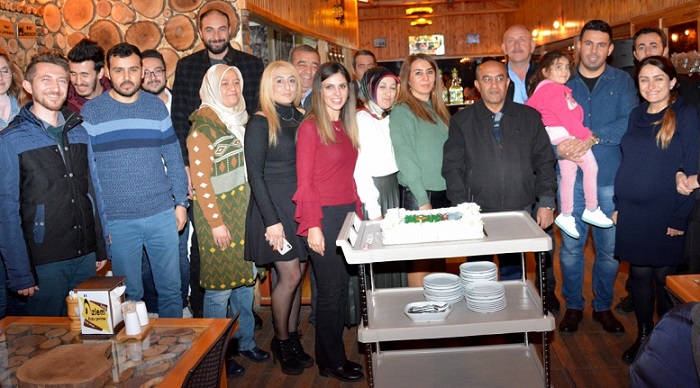 KARGI’DA ÖĞRETMENLER YEMEKTE BULUŞTU