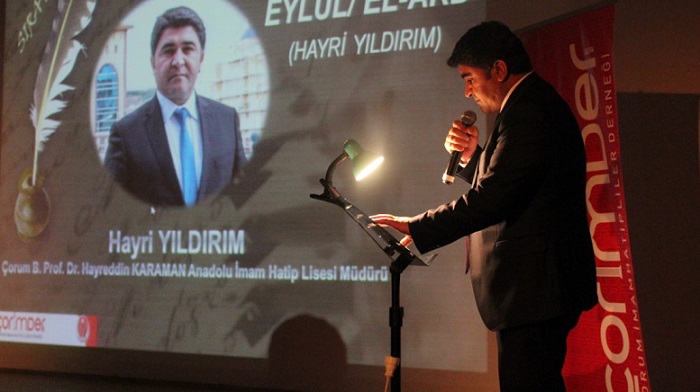ÇORİMDER’DEN MUHTEŞEM ŞİİR DİNLETİSİ