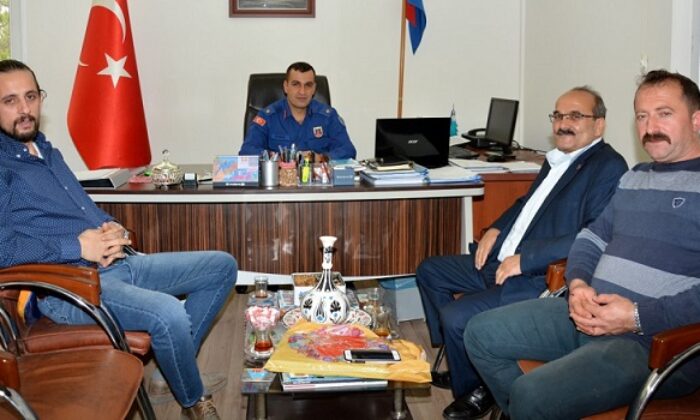 JANDARMA KOMUTANINA TEŞEKKÜR ZİYARETİ