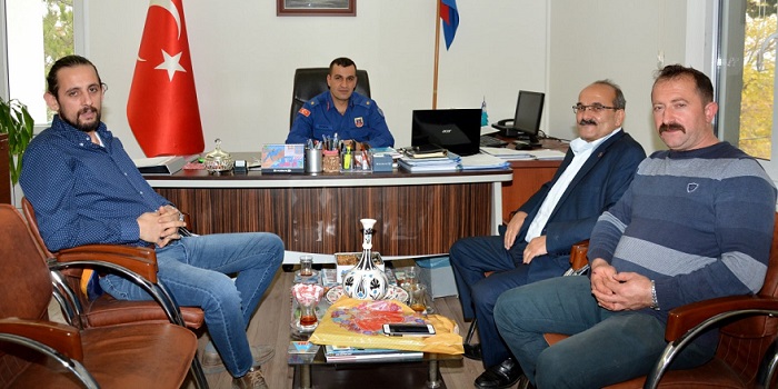 JANDARMA KOMUTANINA TEŞEKKÜR ZİYARETİ