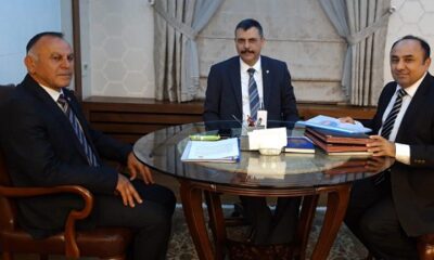 KARACA’DAN VALİ ÇİFTÇİ’YE ZİYARET