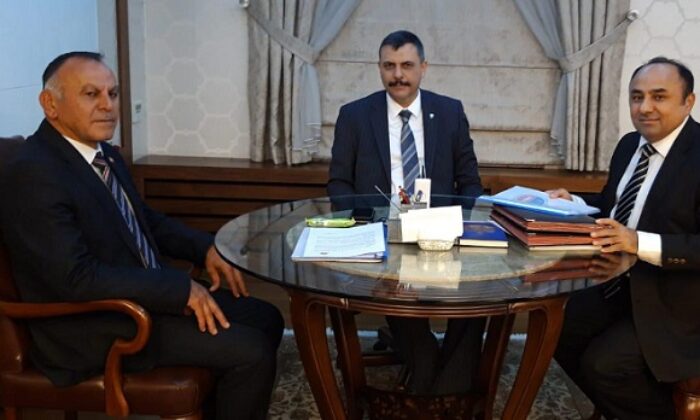 KARACA’DAN VALİ ÇİFTÇİ’YE ZİYARET